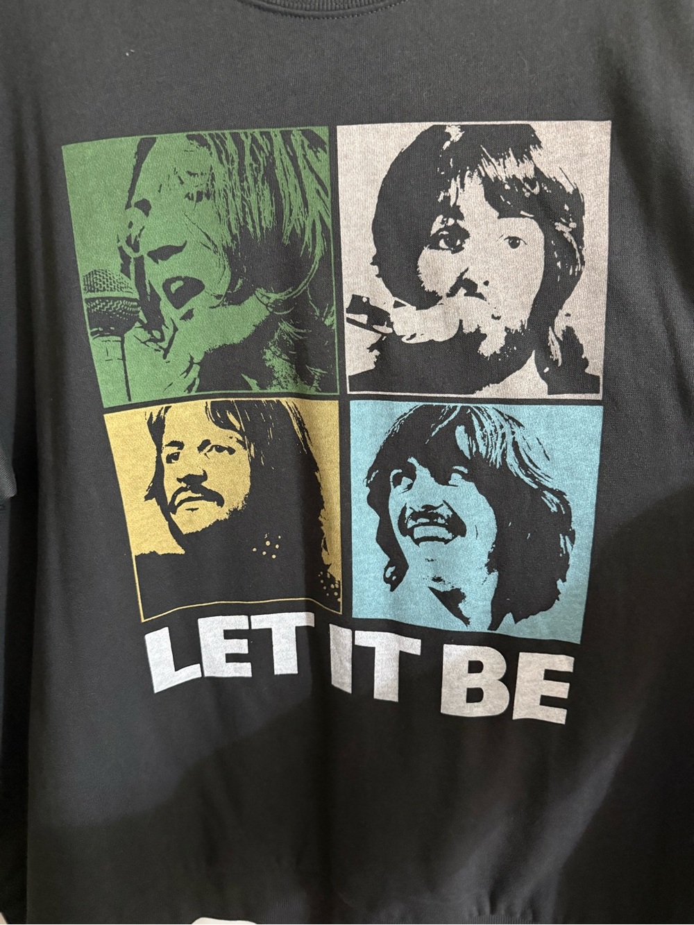 Torrid - Gray Beetles Let It Be Sweatshirt - Picture 3 of 4